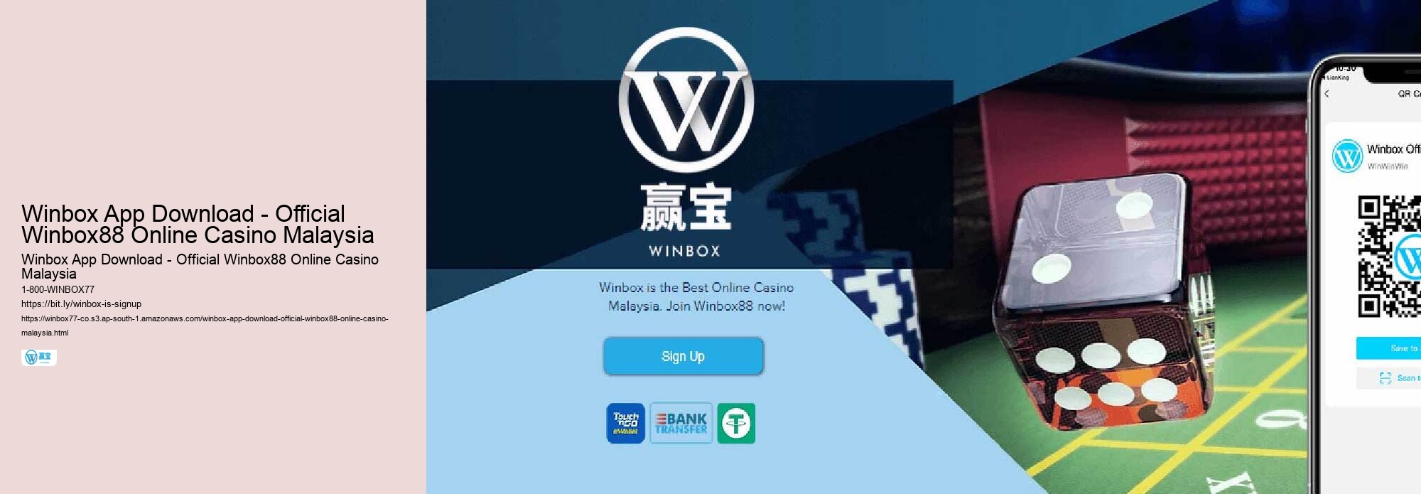 Winbox App Download - Official Winbox88 Online Casino Malaysia
